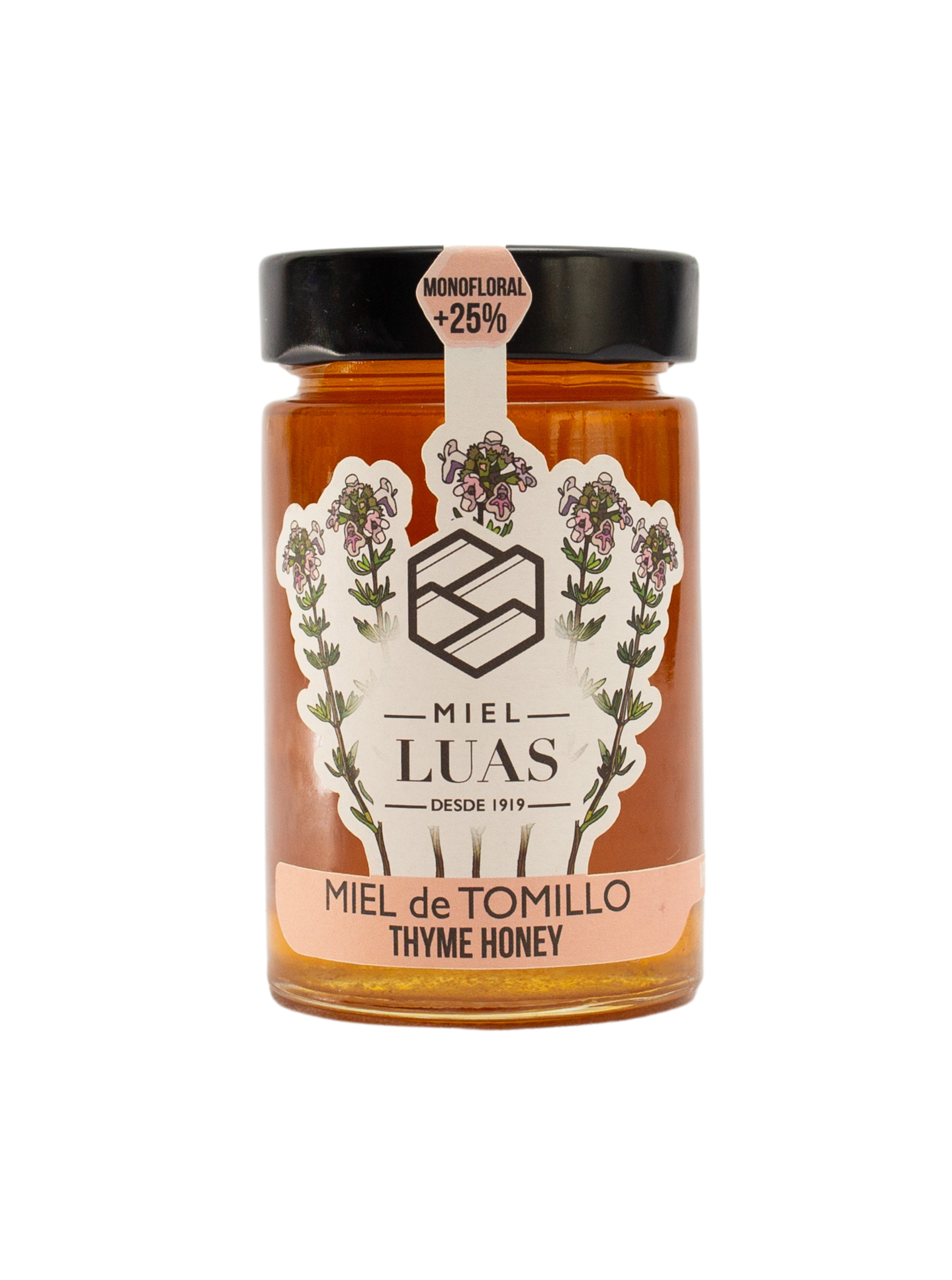 Miel Flor de Tomillo Monofloral PREMIUM +25% 260g Miel Flor de Tomillo Monofloral PREMIUM +25% 260g