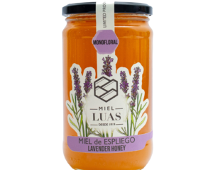 Miel cruda Monofloral Espliego + 15% Polínico